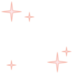 étoiles rose sur fond transparent