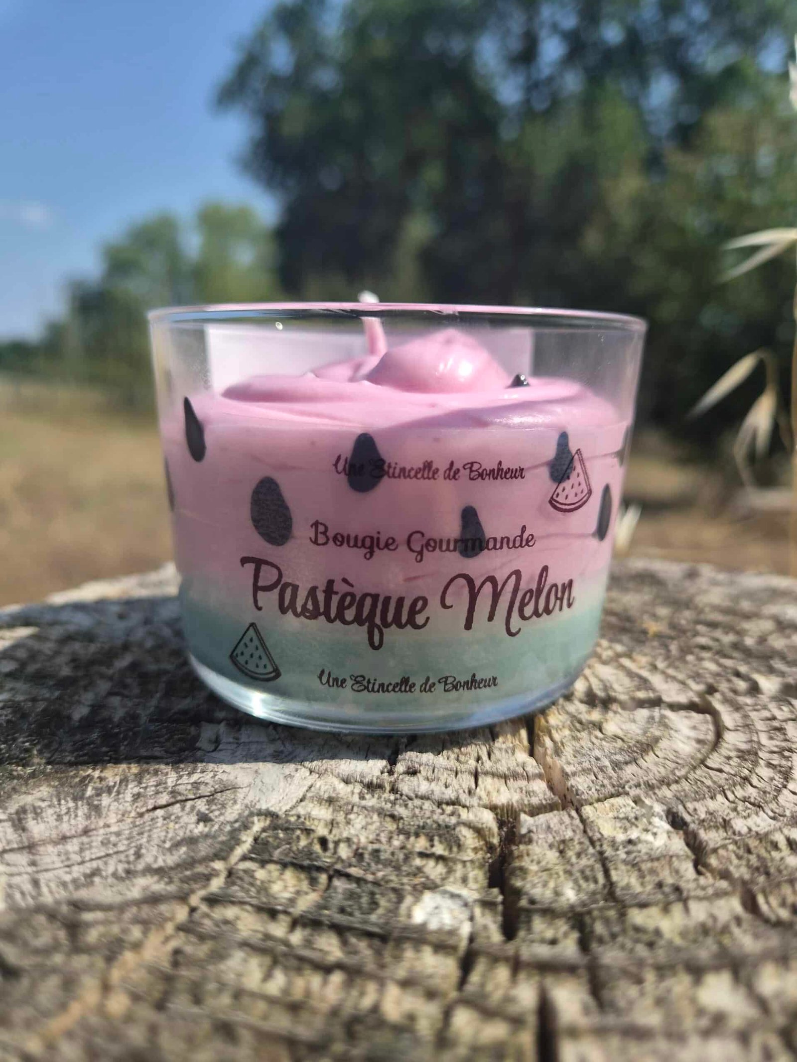La bougie Pastèque Melon