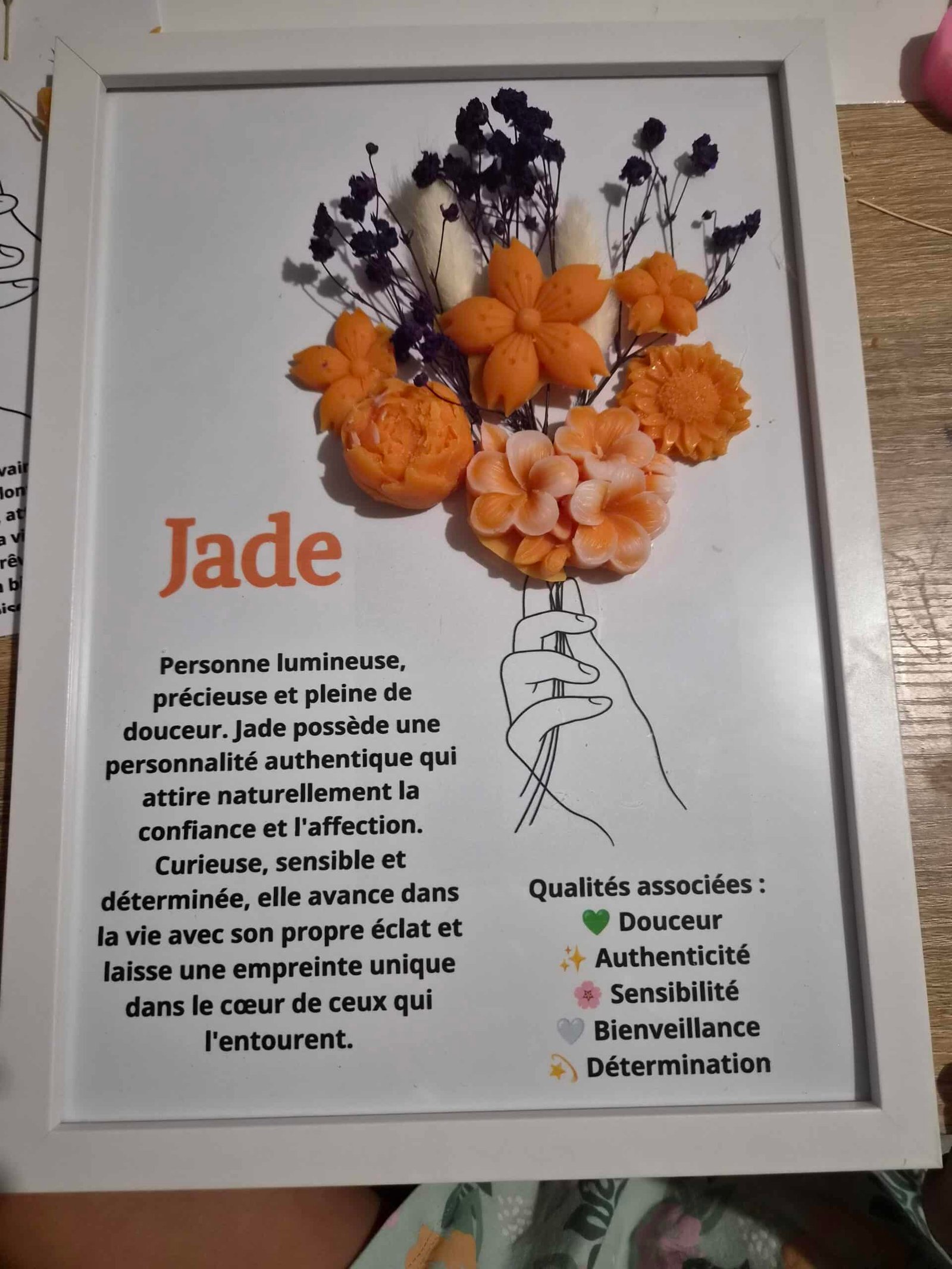 Tableau parfumé personnalisé
