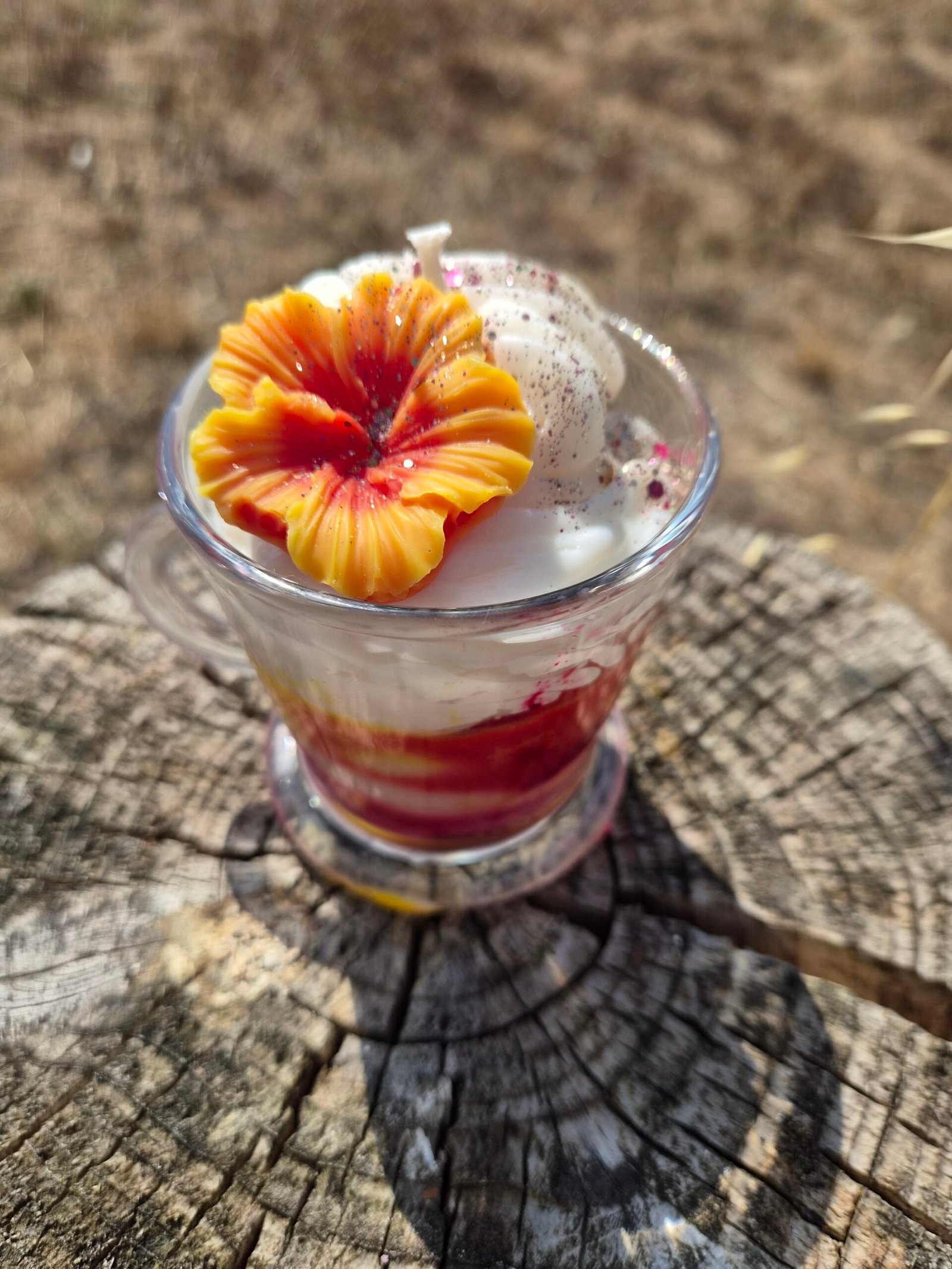 Bougie Hibiscus